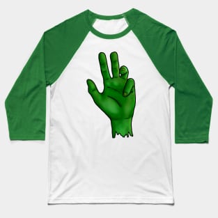 Zombie Hand Baseball T-Shirt